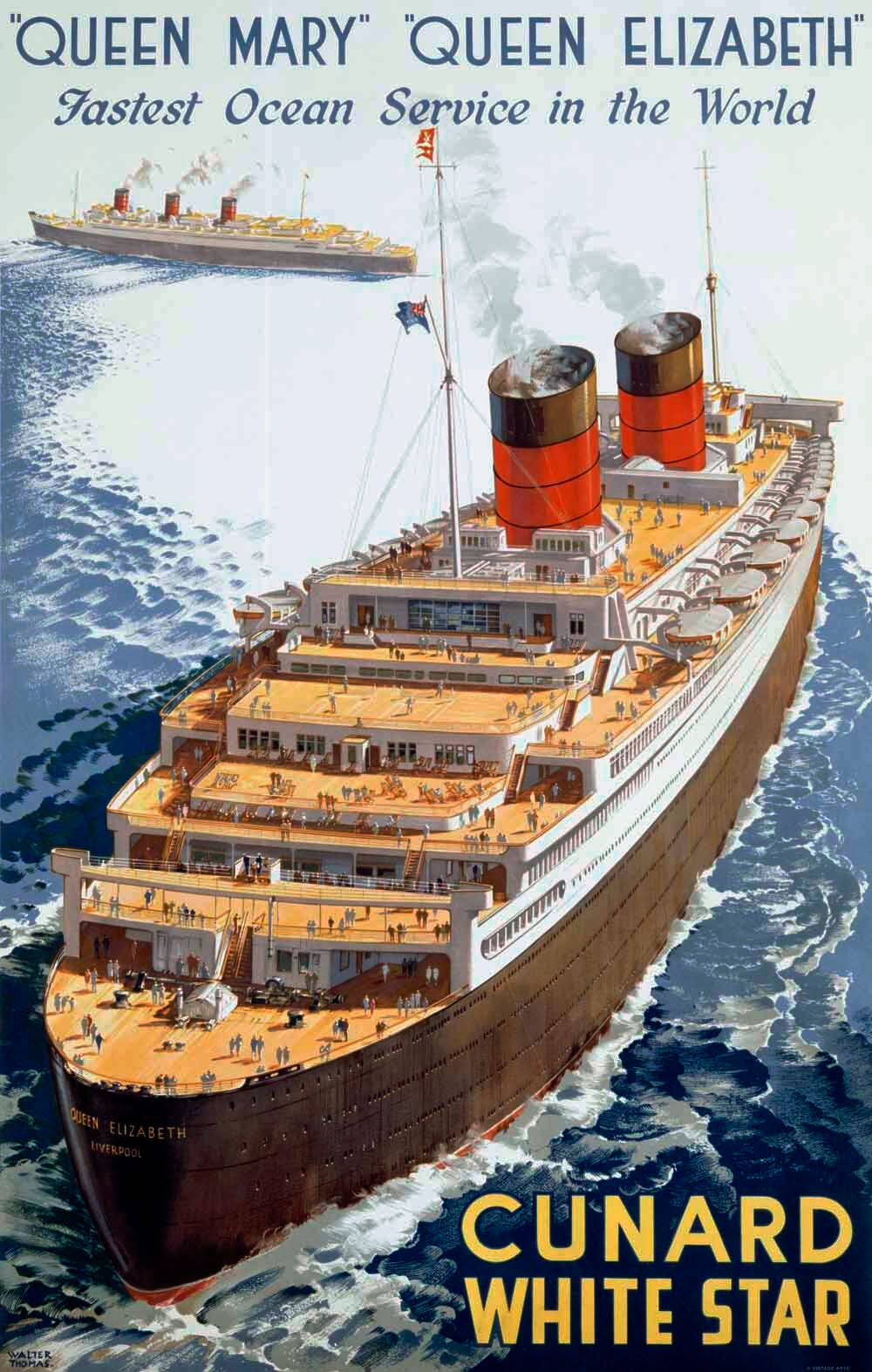 Cunard/Queen Elizabeth/Queen Mary 0000-3415