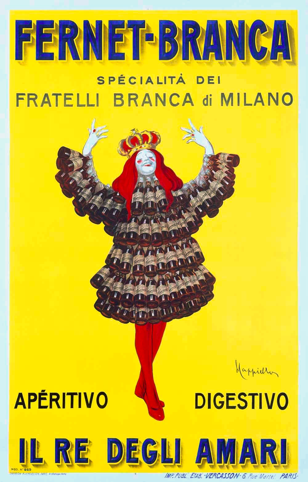 Fernet-Branca Vintage Poster 0000-3444