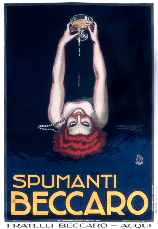 Mauzan Spumanti Beccaro Poster 0000-3460