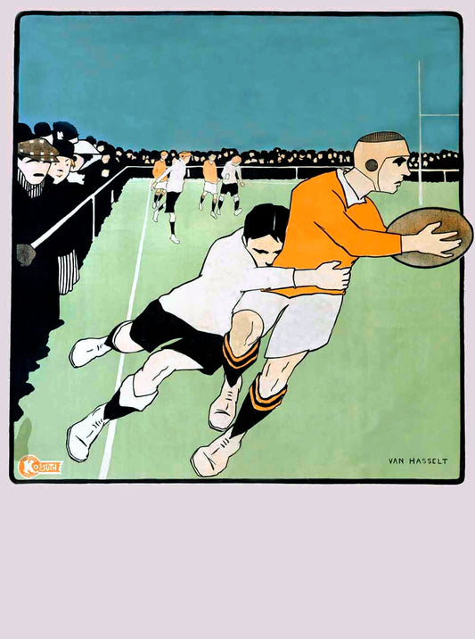 Rugby Football Sport Poster 0000-3548