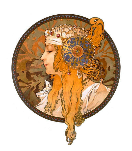 Mucha La Tête Byzantine (Blonde) 0000-3590