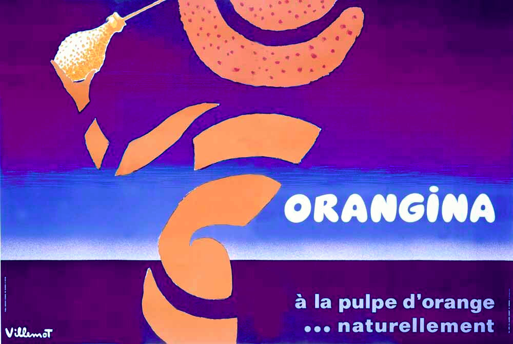 Orangina Soda Cote D'Azur Poster 0000-3678