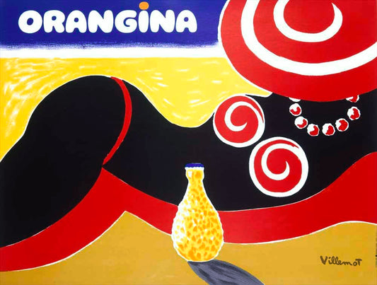 Orangina Tropic Orange Soda Poster 0000-3680