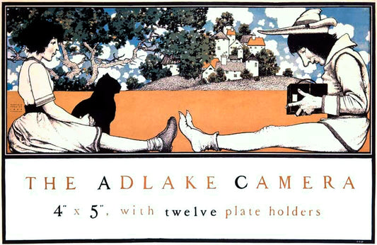 MAXFIELD PARRISH ADLAKE CAMERA POSTER 1897 0000-3682