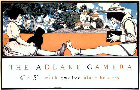 MAXFIELD PARRISH ADLAKE CAMERA POSTER 1897 0000-3682