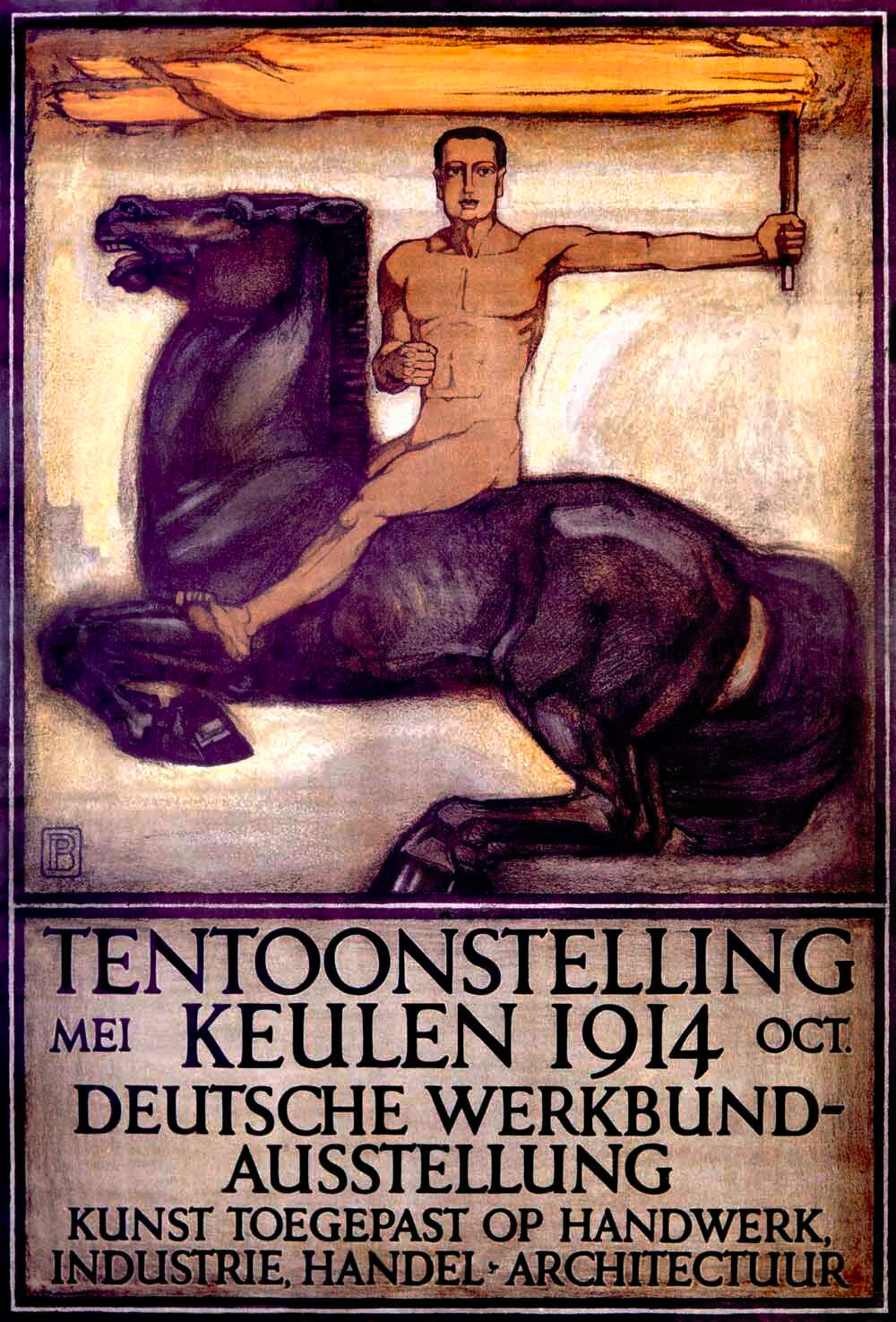 ART ARCHITECTURE POSTER 1914 0000-3701