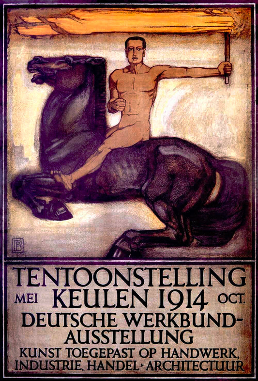ART ARCHITECTURE POSTER 1914 0000-3701