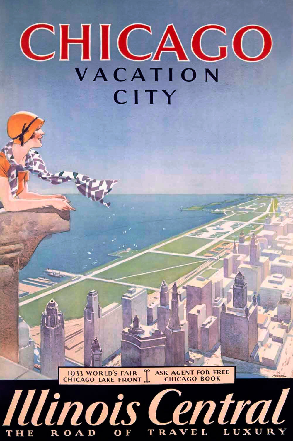 Chicago Illinois Central Tour Poster 0000-3713