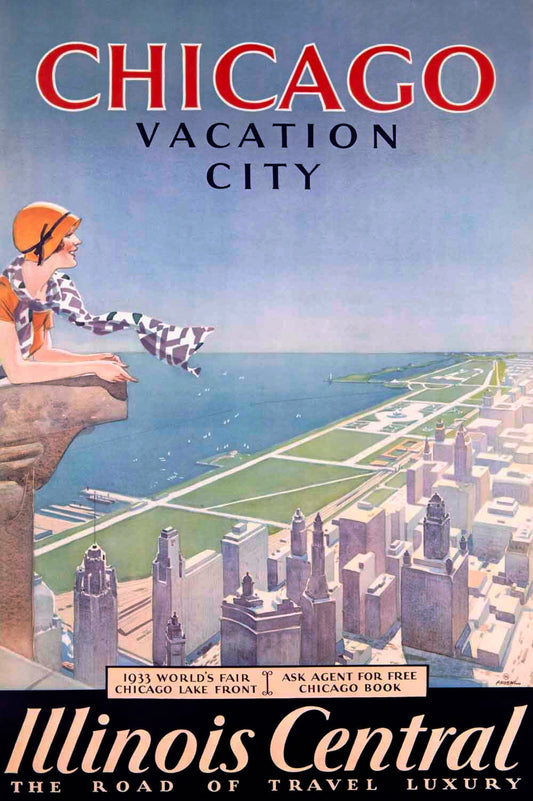 Chicago Illinois Central Tour Poster 0000-3713