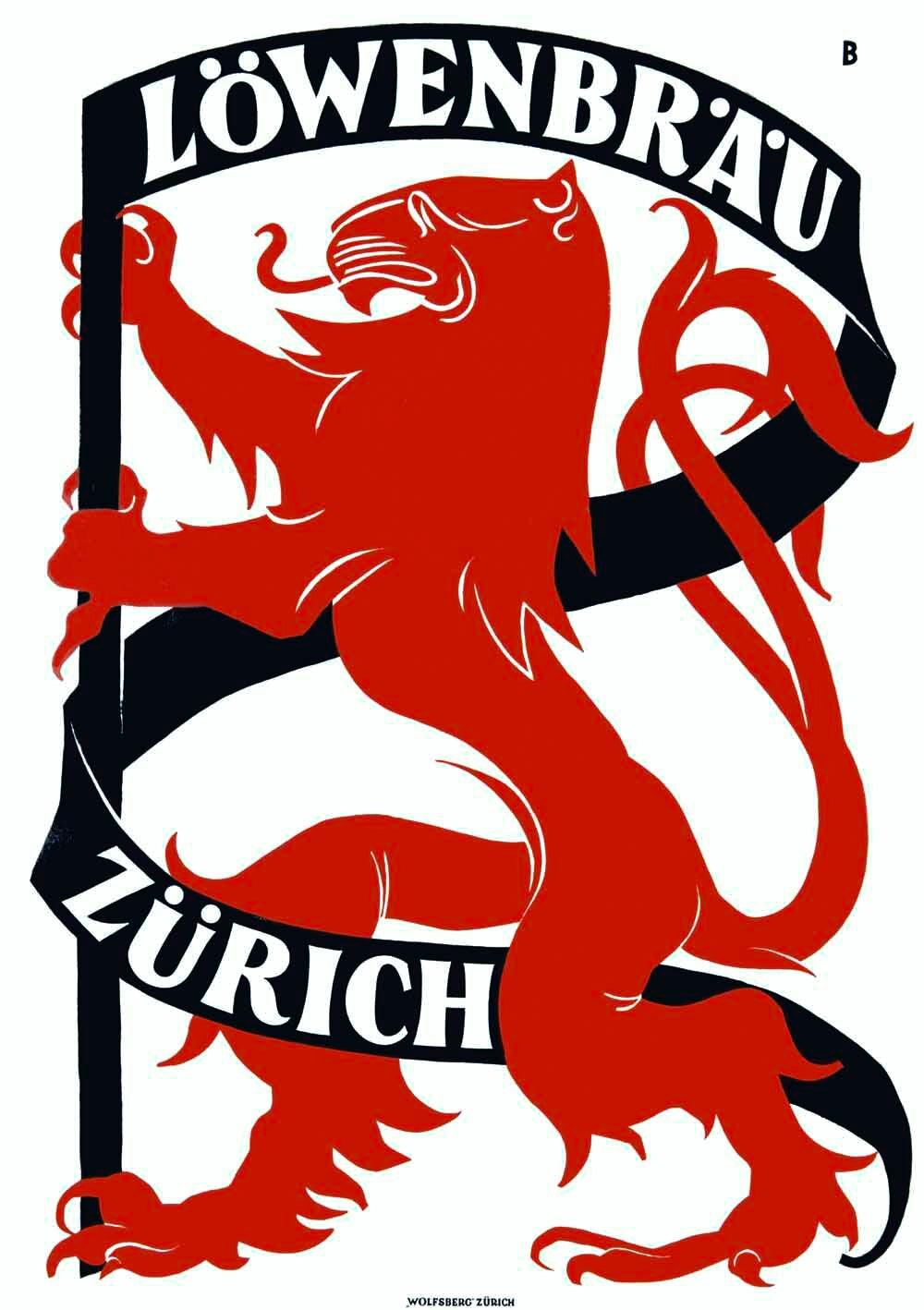 Lowenbrau Zurich Beer Poster 0000-3761