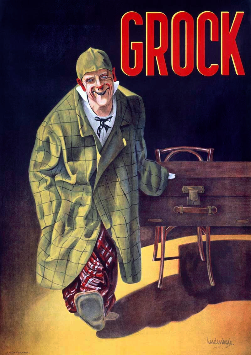 Grock Circus Clown Poster 0000-3777
