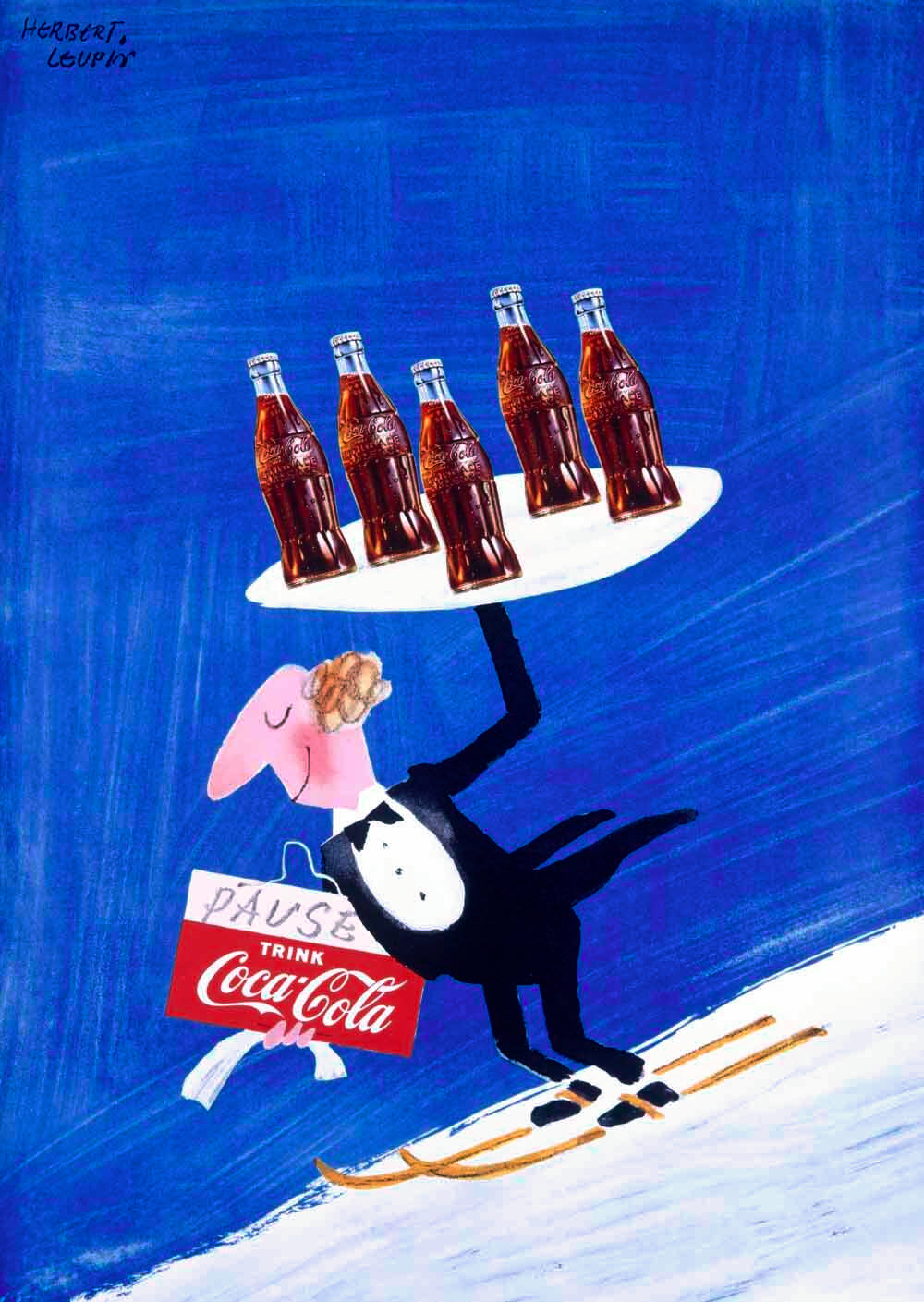 Coca Cola Coke Ski Poster 0000-3778