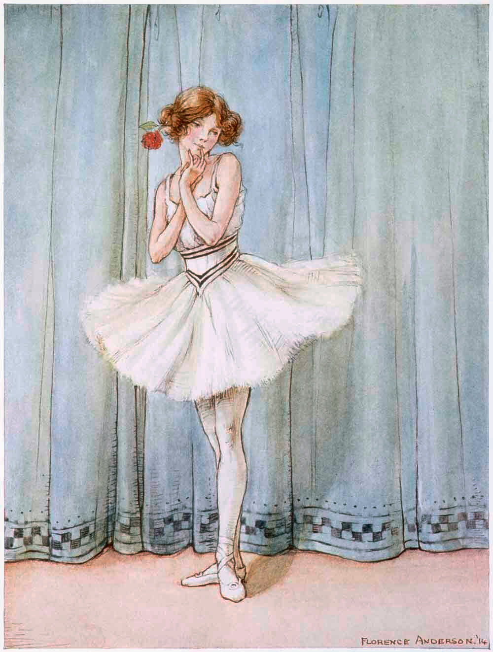 Childrens Ballarena Dance Poster 0000-3896