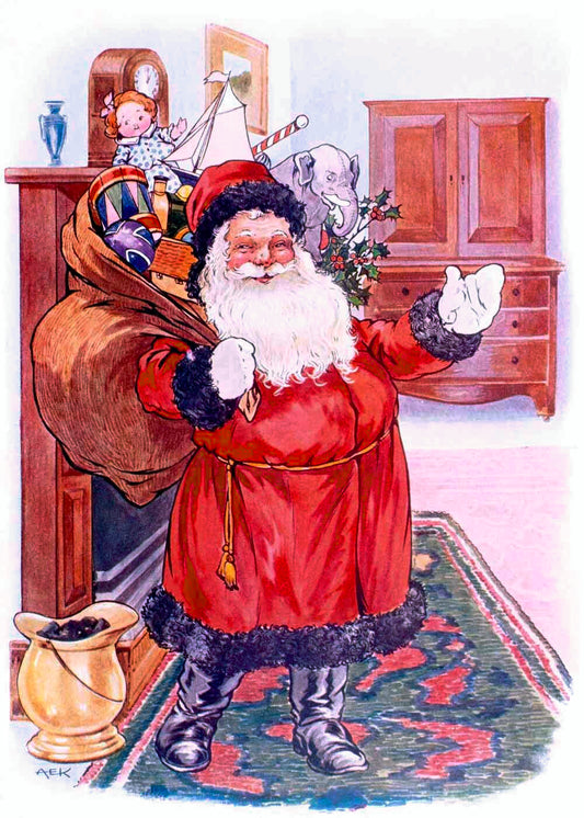 Christmas Eve Santa Claus Poster 0000-3925