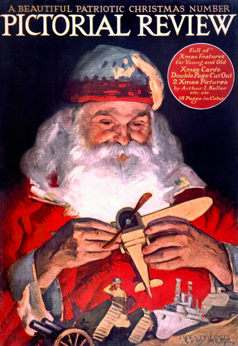 Santa Claus Pictorial Review 0000-3934