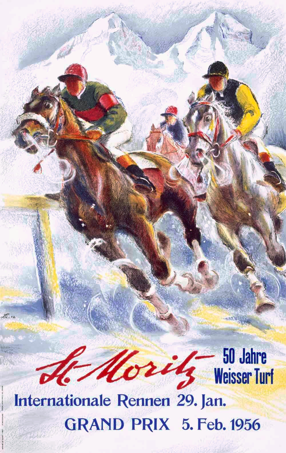 Swiss Horse Race St. Moritz 0000-3941