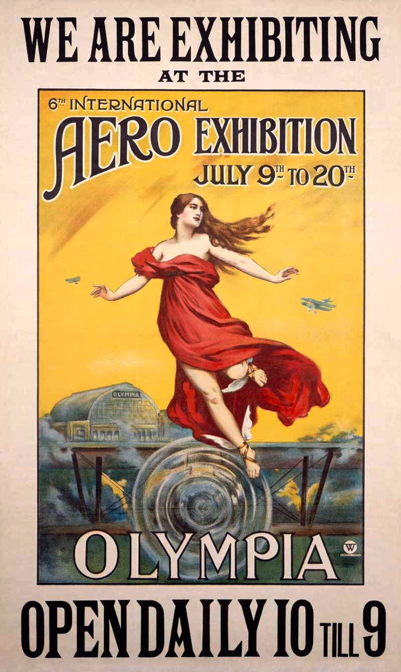 6th International Aero Exhibition – Olympia 0000-4002