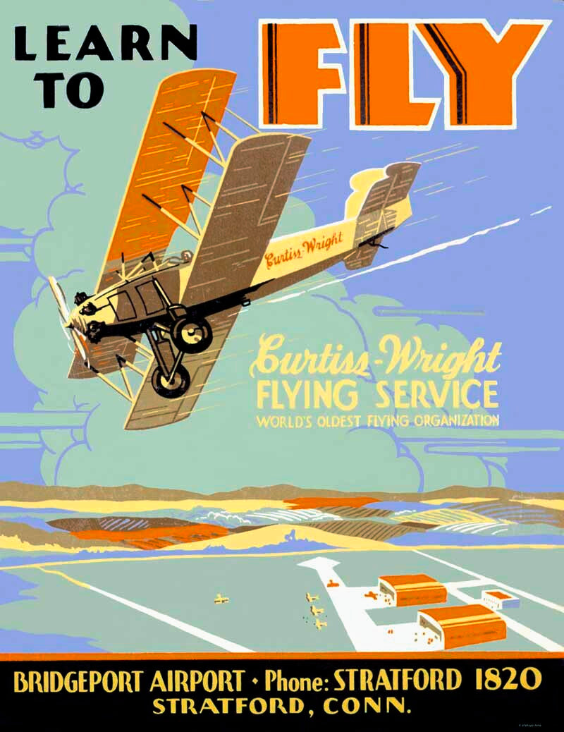 Learn to Fly Curtiss Flight School 0000-4013