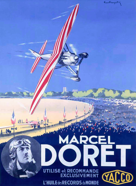Marcel Doret Aviation Expo Poster 0000-4017
