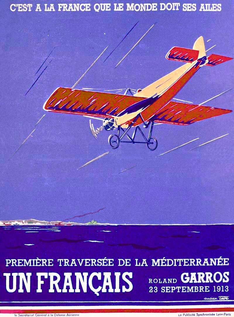 French Mediteranean Aviation Flight Poster 0000-4041