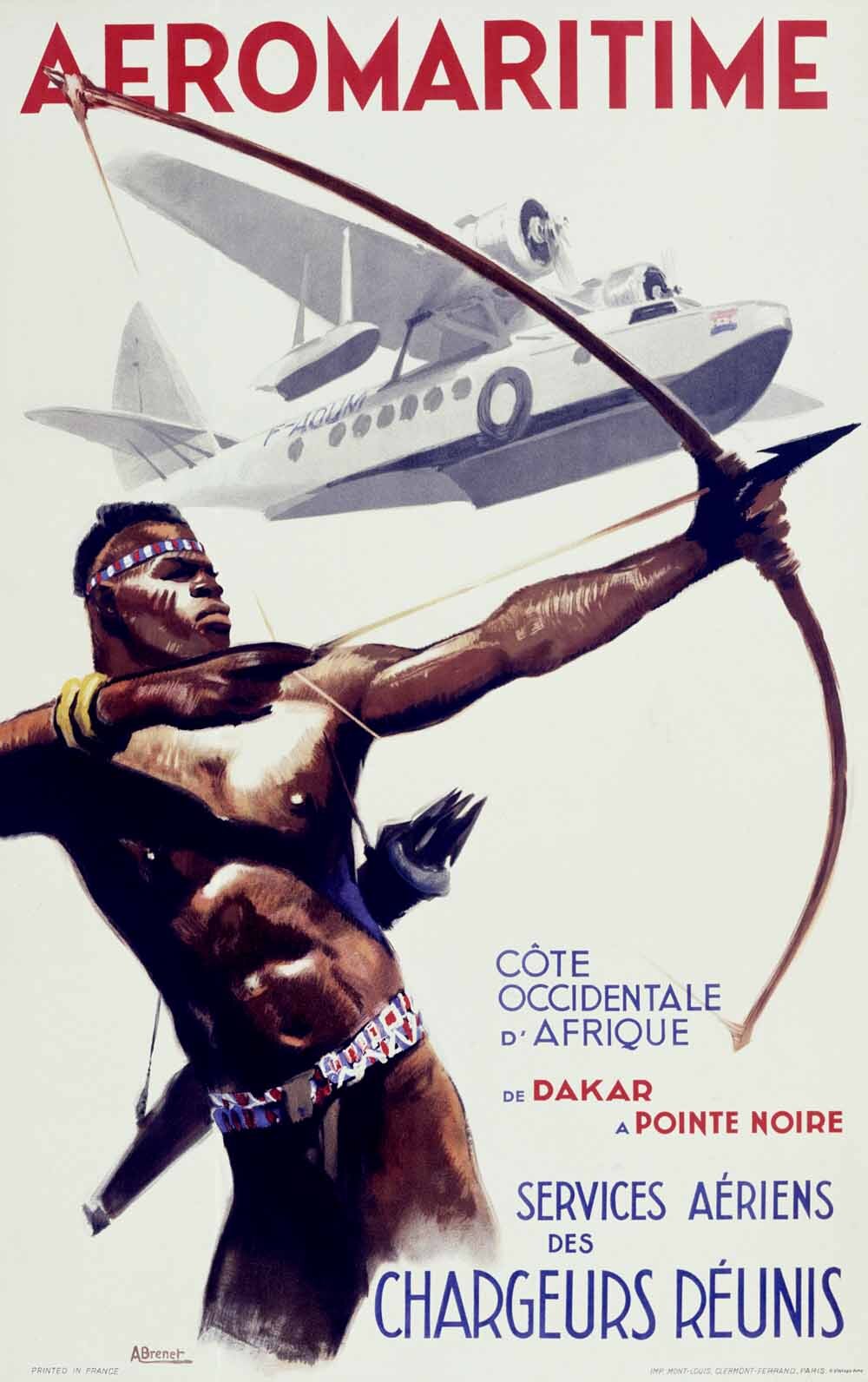 Aeromaritime Aviation Poster 0000-4054