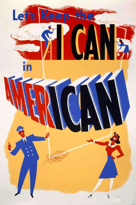 Let's Keep the I Can in American Airlines 0000-4070