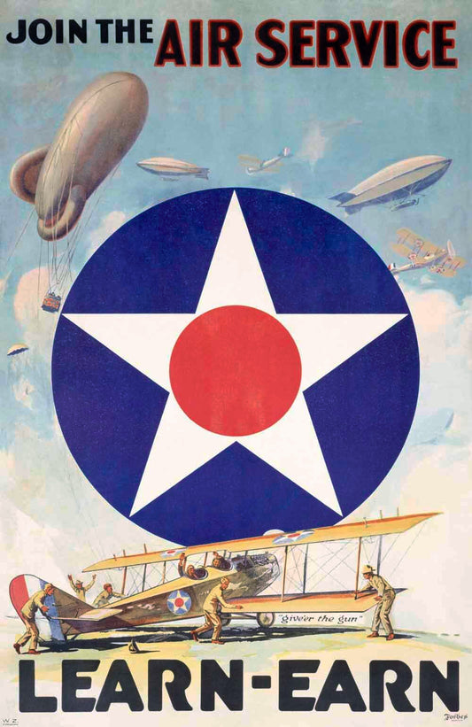 WWI Join the US Army Air Service 0000-4085