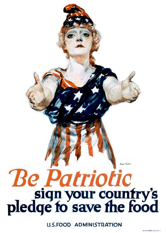 Be Patriotic — Sign Your Country's Pledge to Save the Food 0000-4097