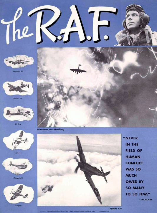 WWII RAF Spitfire Pilots Recruiting 0000-4104