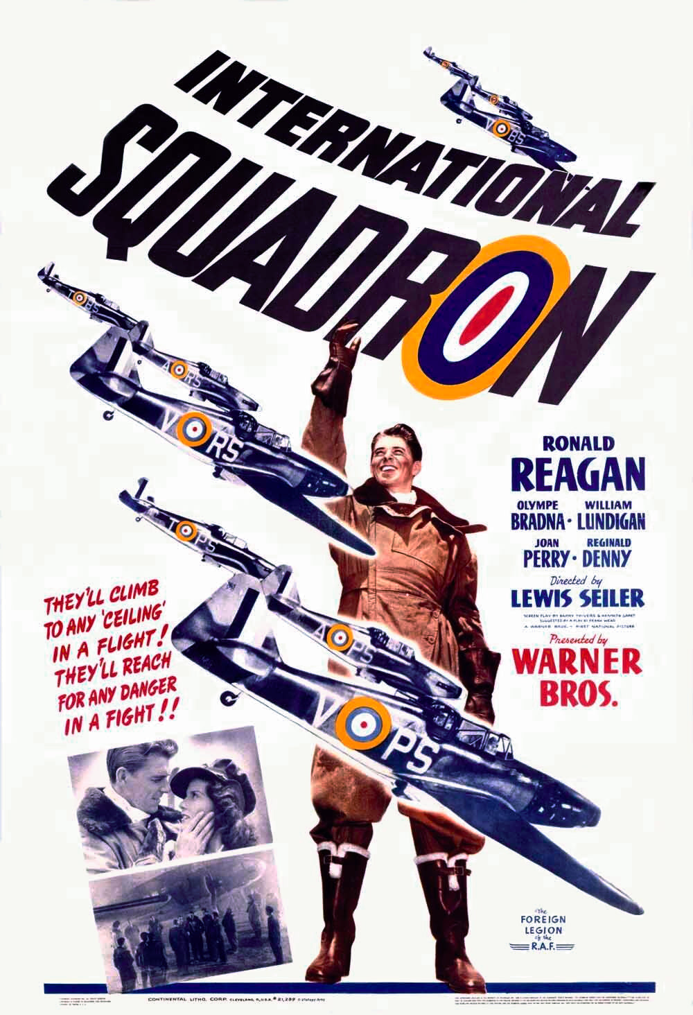 Ronald Reagan Squadron Movie Poster 0000-4195