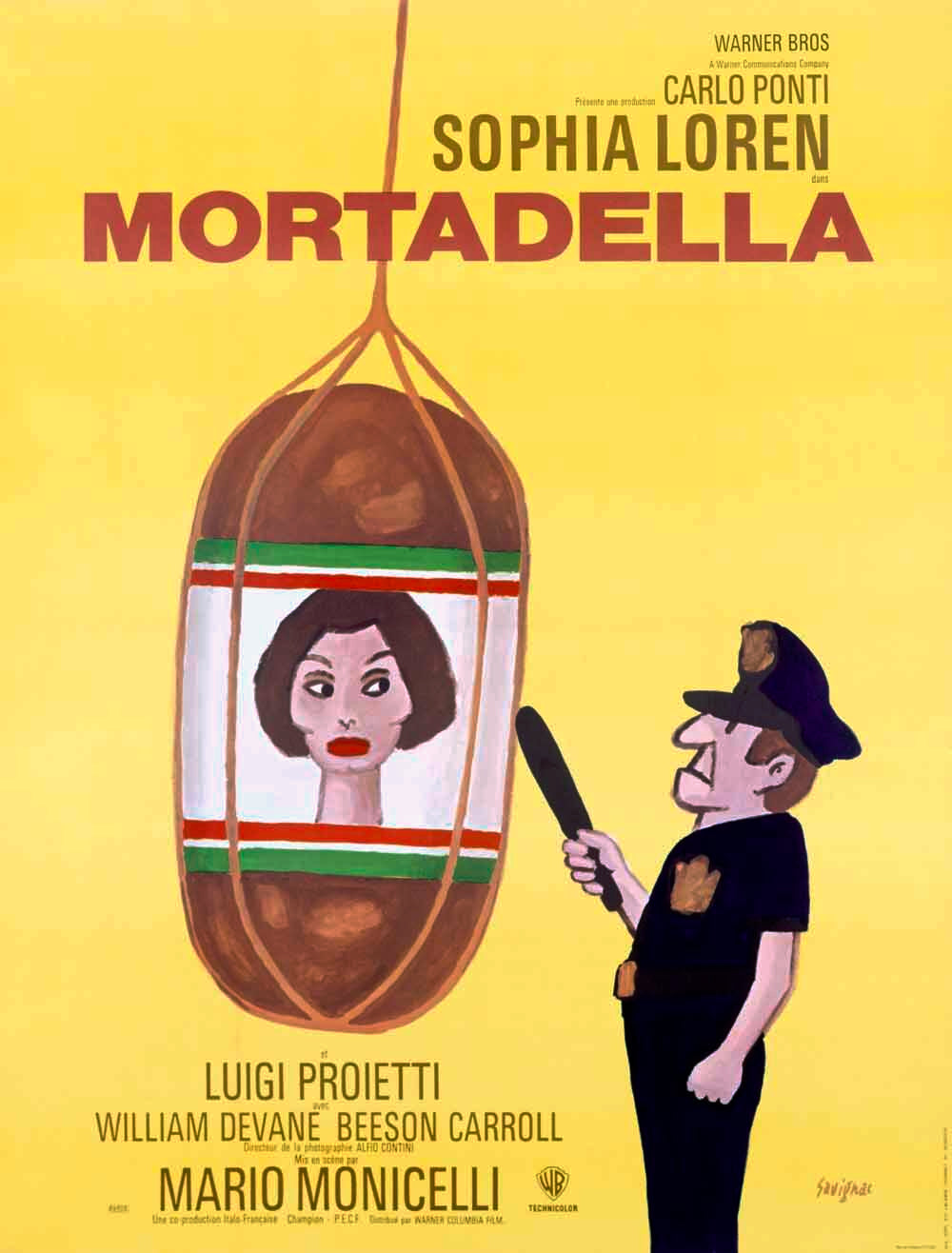 Sophia Loren Mortadella Movie Poster 0000-4269