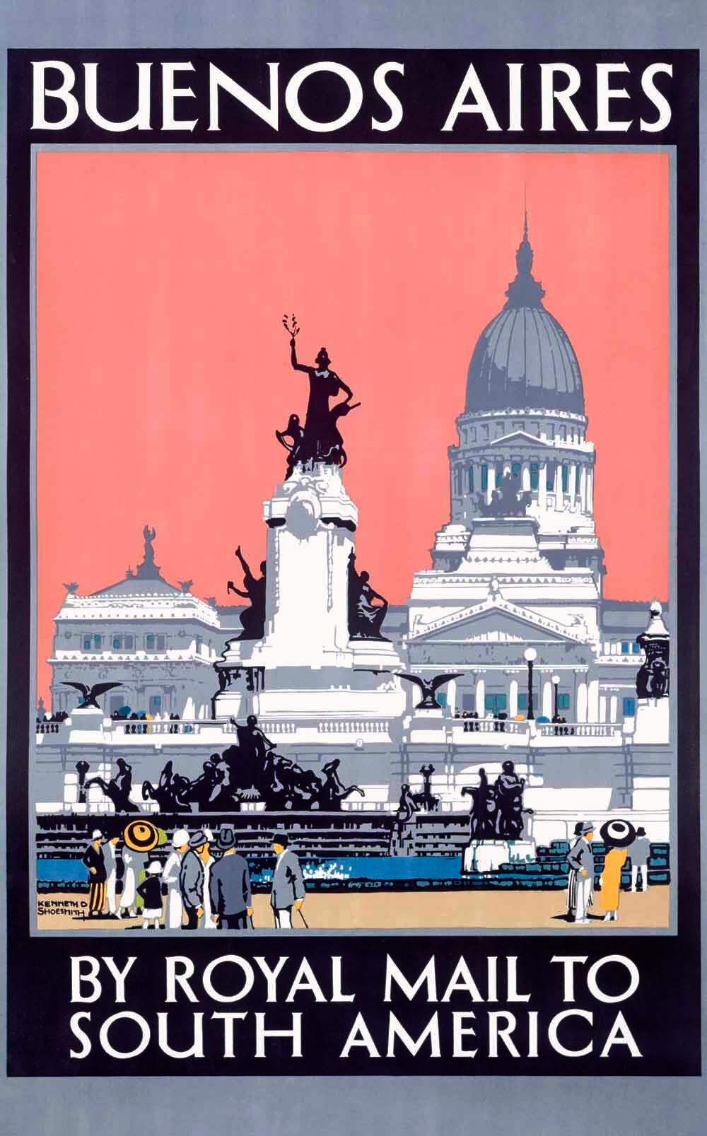 Royal Mail Line Buenos Aires Poster 0000-4272