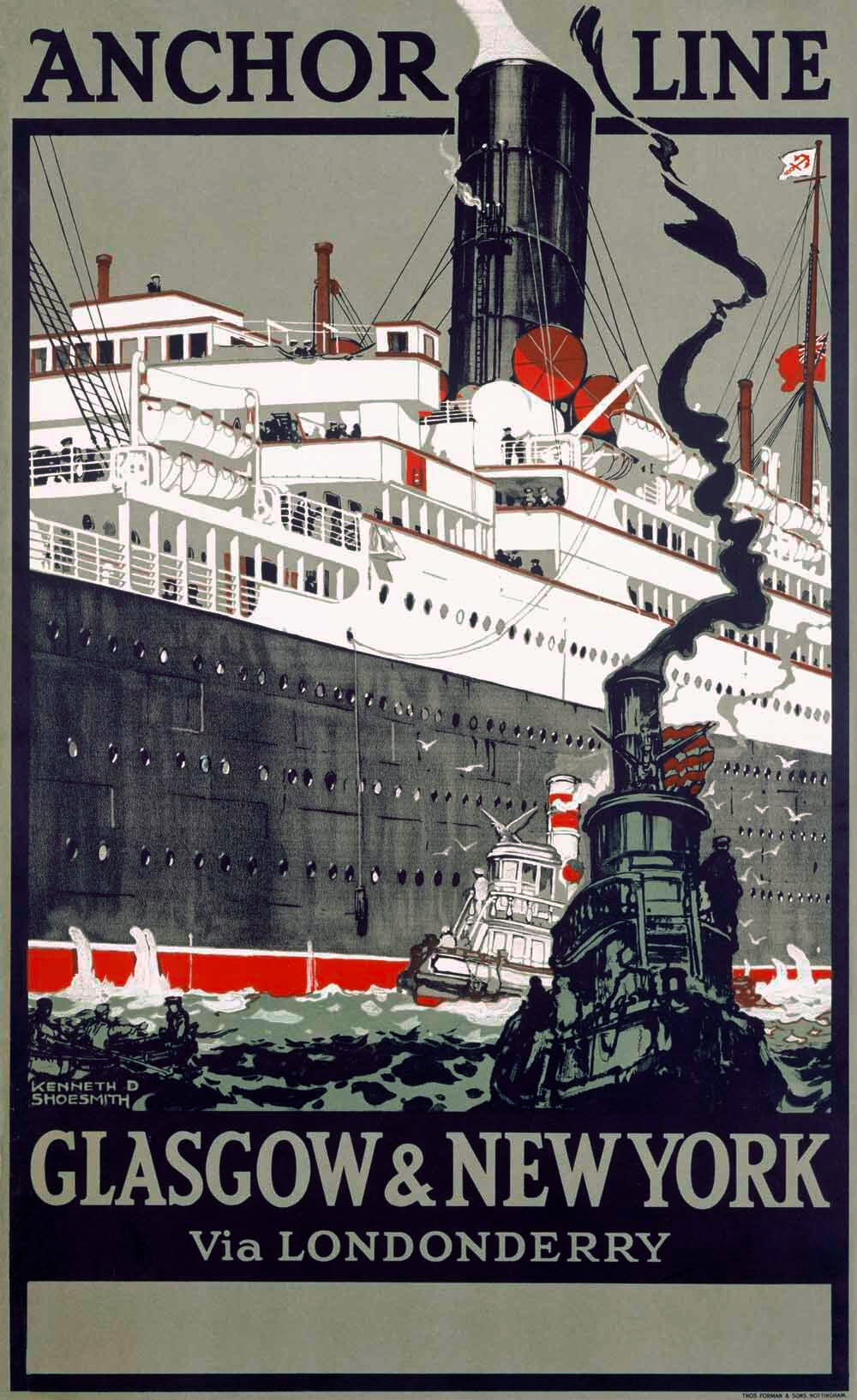 Anchor Line/Glasgow & New York 0000-4296