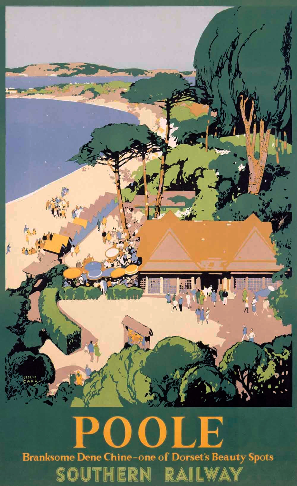 Southern Railway Poole Travel Poster 0000-4314