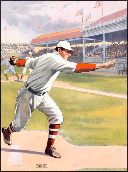 America’s Pastime – The Classic Baseball Pitcher 0000-4329