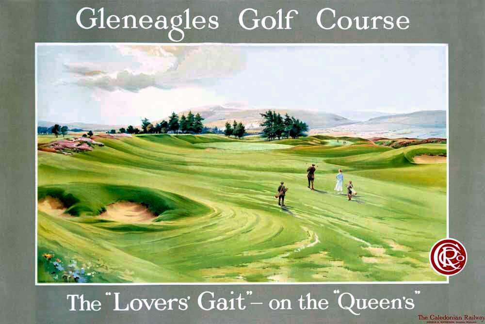 Caledonian Railway Gleneagles golf course 0000-4352