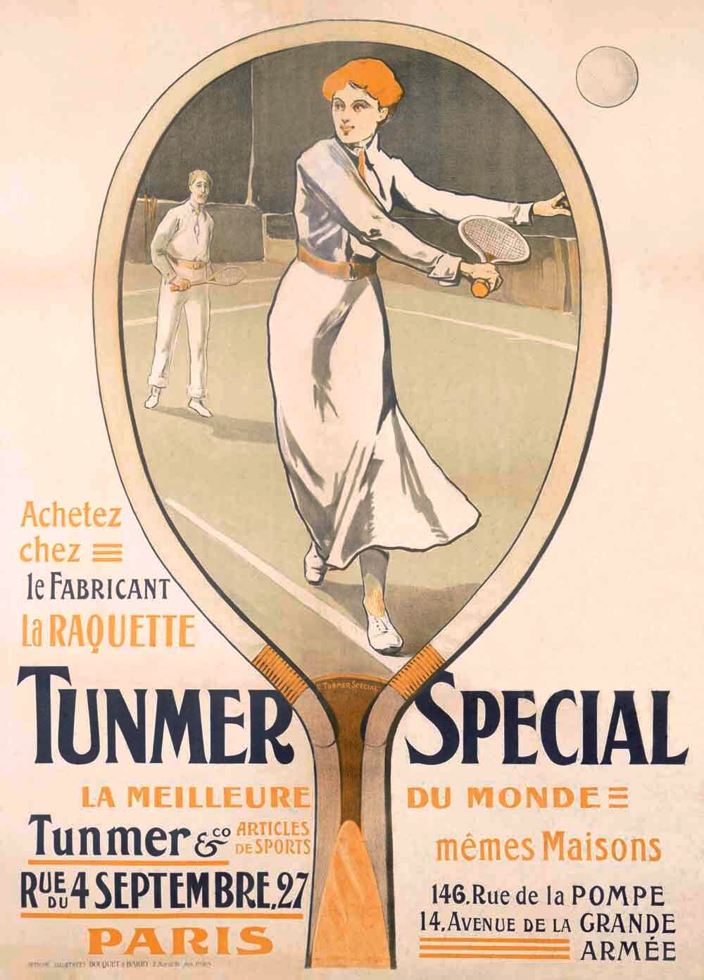 Tunmer Special Tennis Racquet 0000-4365