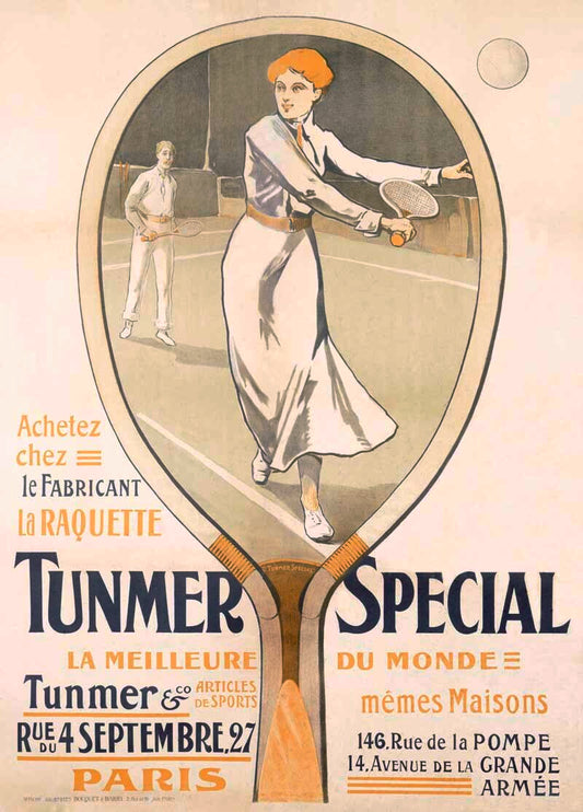 Tunmer Special Tennis Racquet 0000-4365