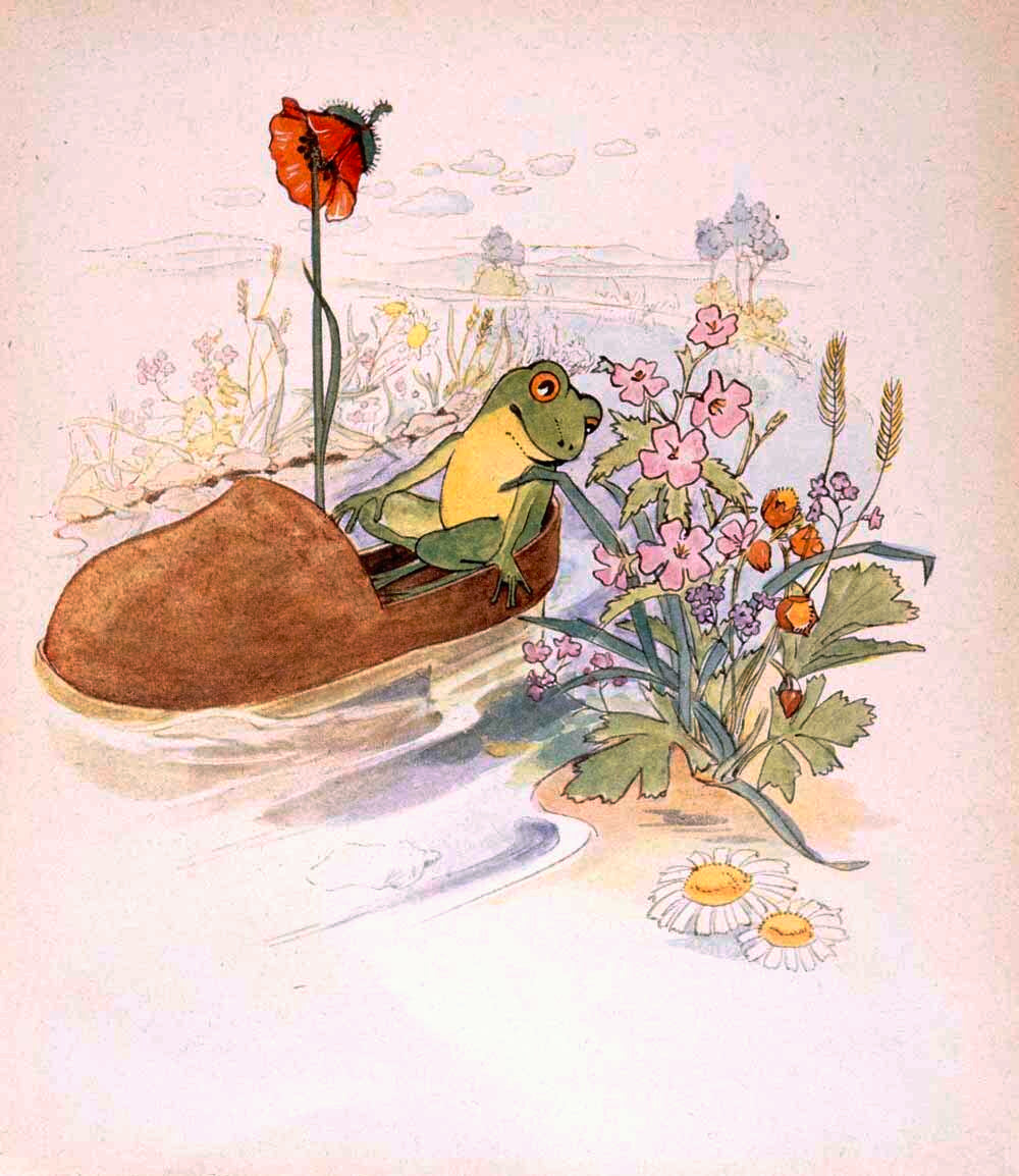The Frog in a Shoe Poster 0000-4488