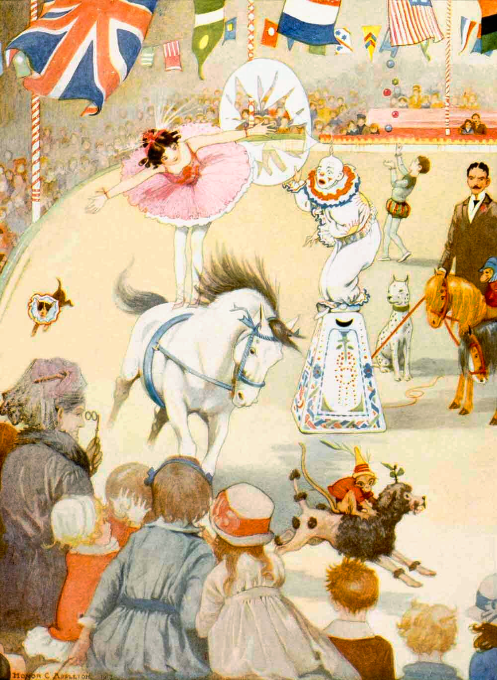 Childrens Horse Circus Poster 0000-4531