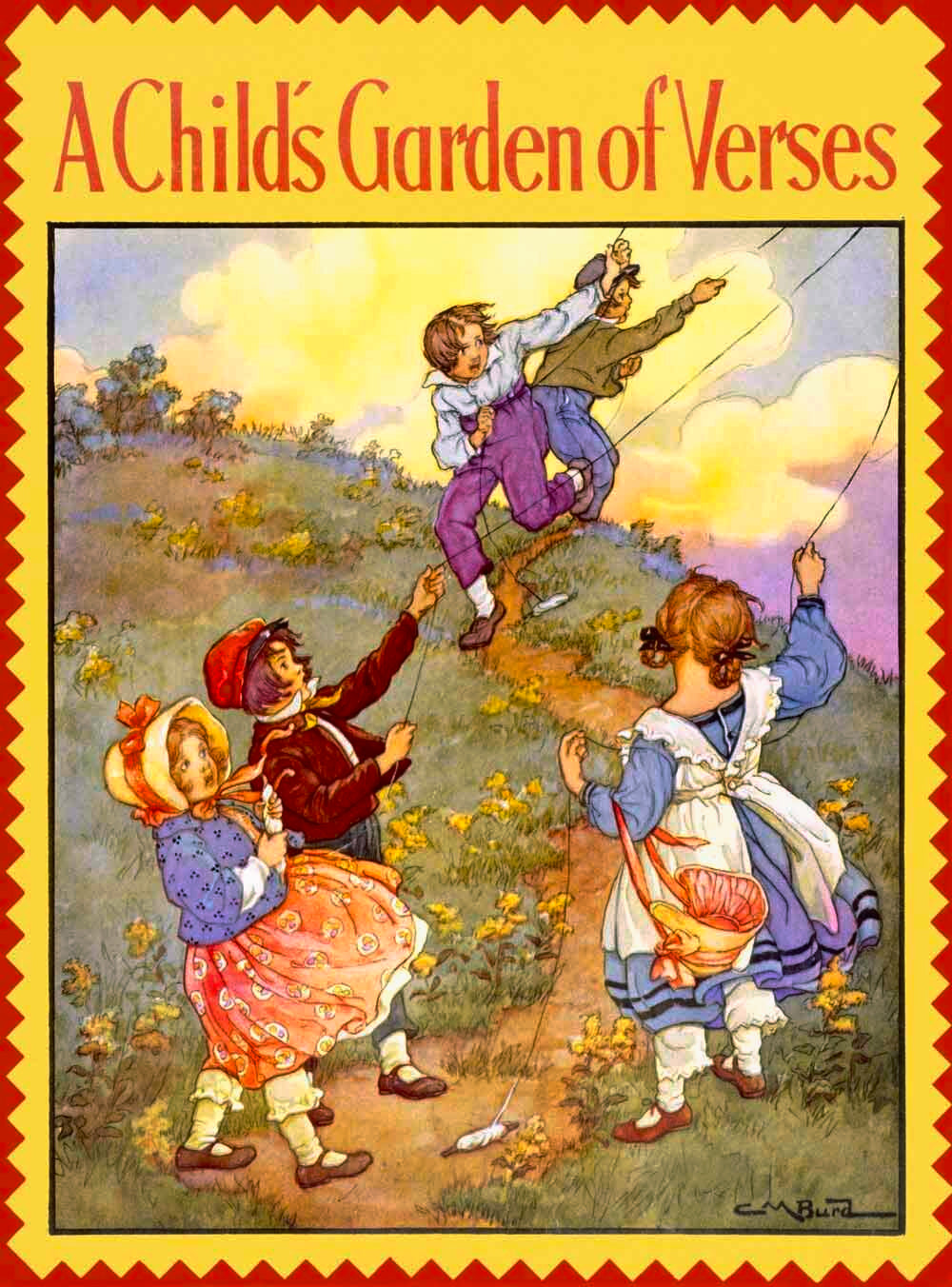 Childrens Garden Verses Poster 0000-4551