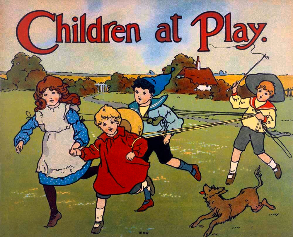 Children at Play Story Book Poster 0000-4569