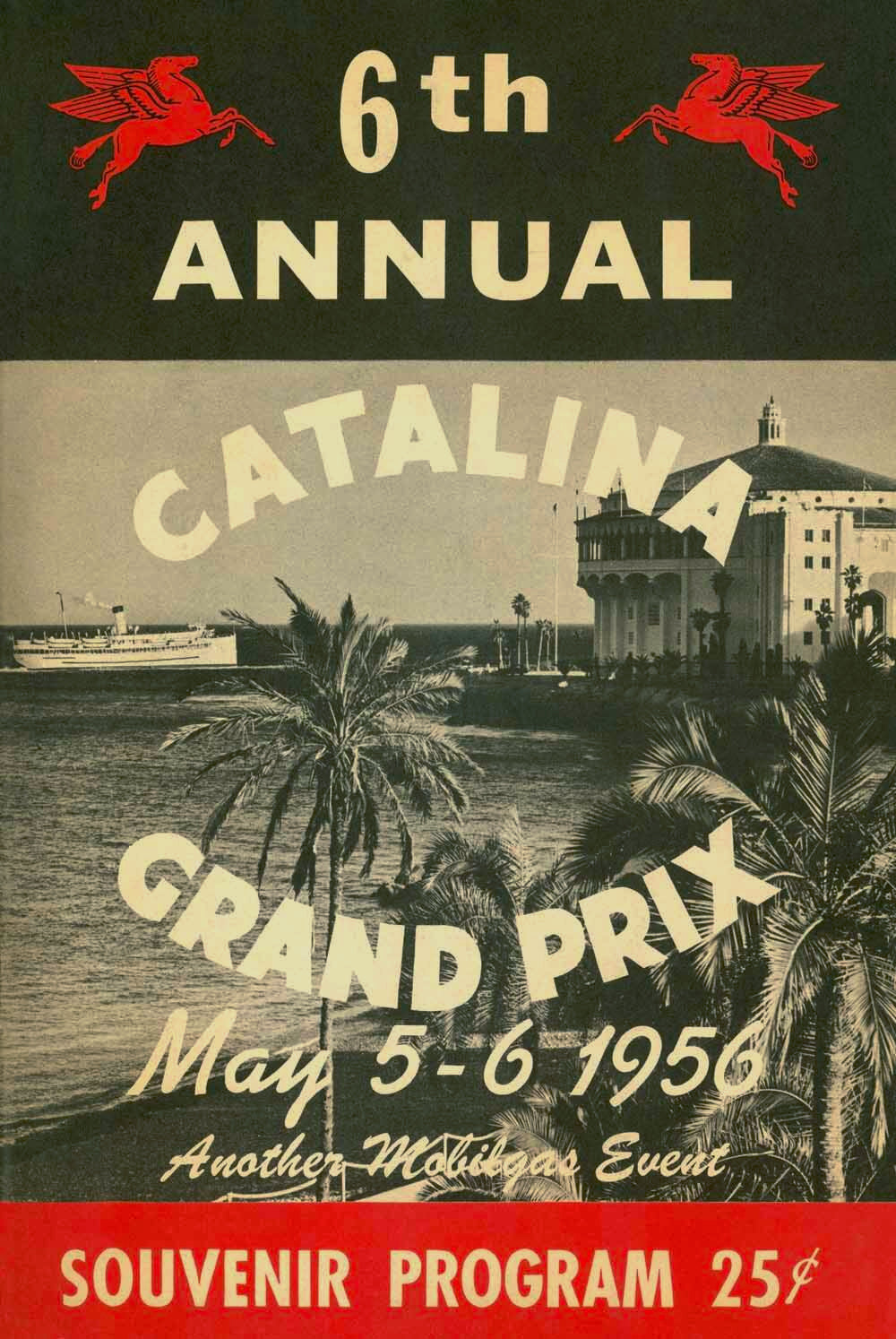 1956 Catalina Motocross Grand Prix Poster 0000-4688