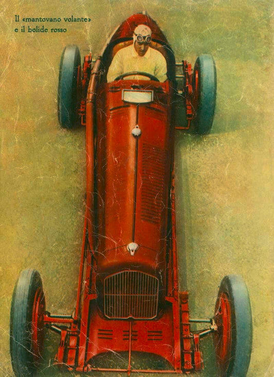 Il "mantovano volante" e il bolide rosso 0000-4775