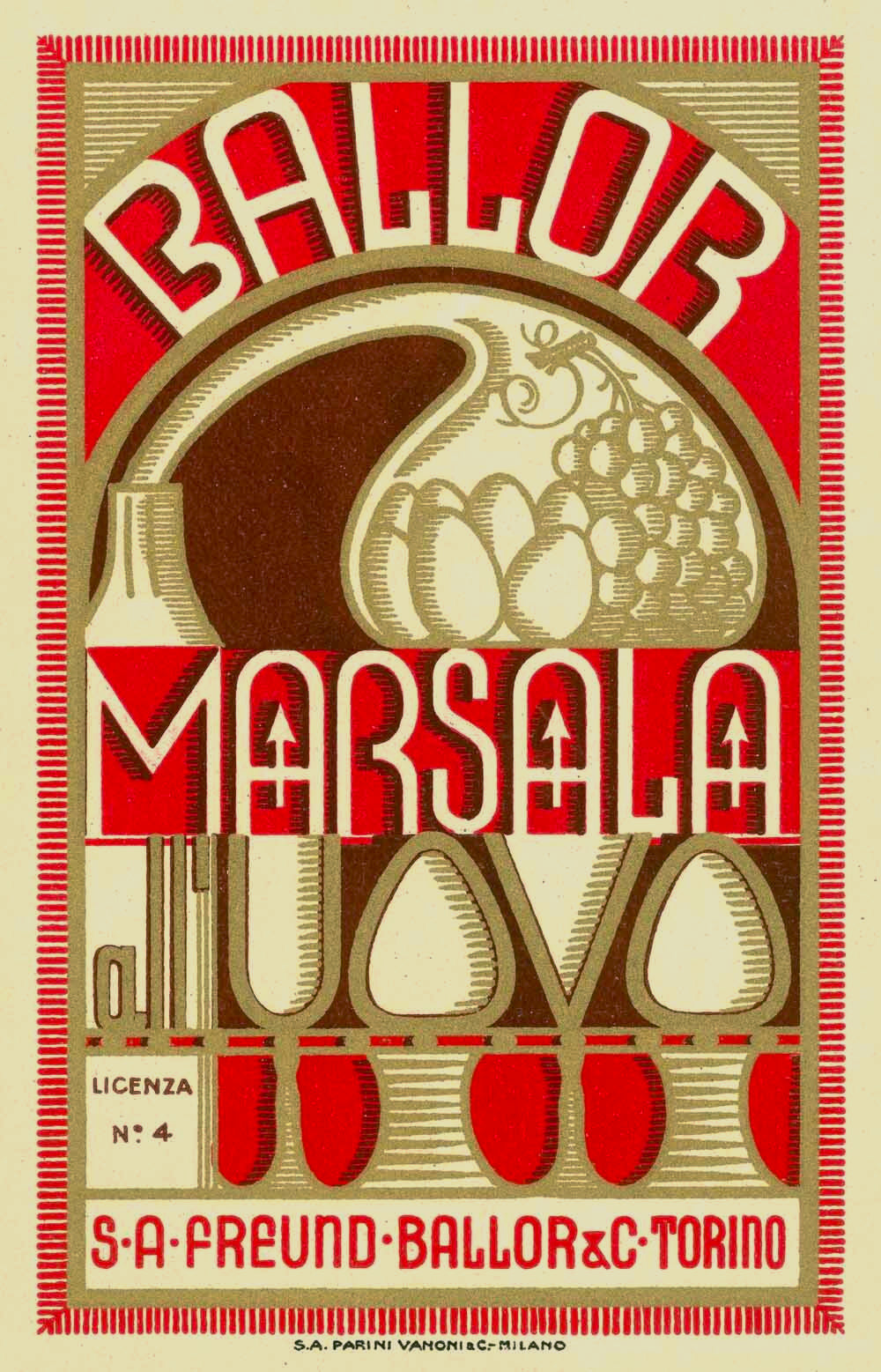 Italian Marsala Wine Poster 0000-4792