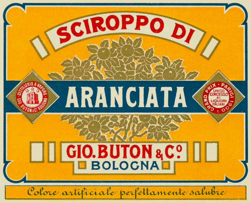 Spanish Aranciata Wine Poster 0000-4794