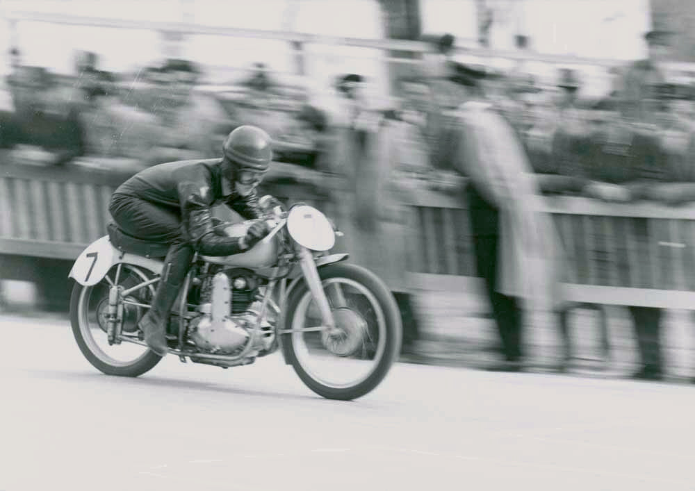 Mondial Motorcycle Road Race Poster 0000-4836