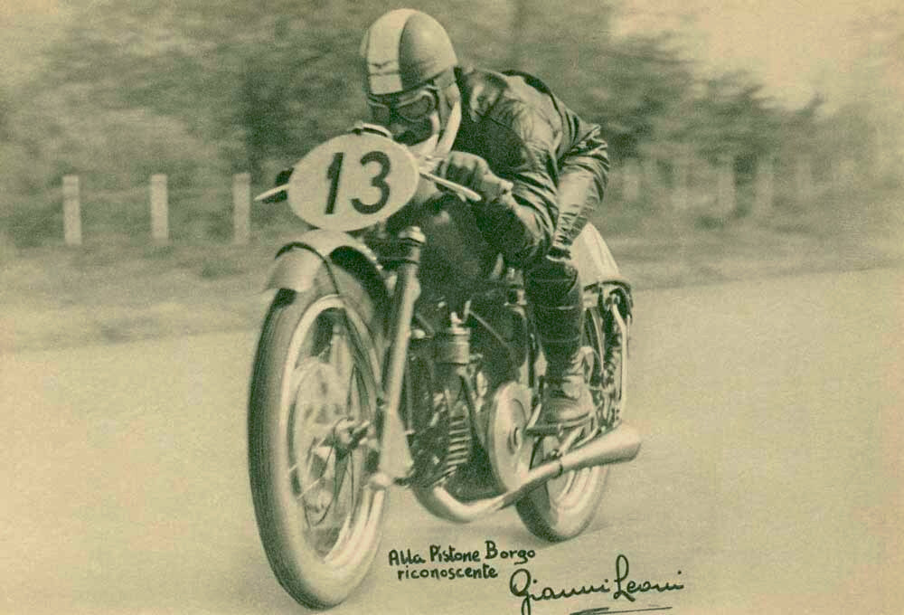 Italian 13 Moto Guzzi Motorcycle Poster 0000-4850