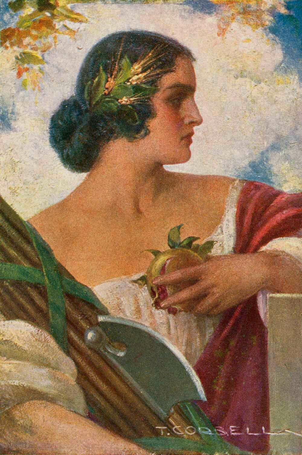 Italian Fresco Roma Women Poster 0000-4857