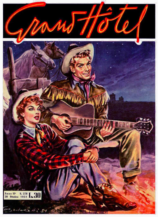 Grand Hotel Cowboy Poster 0000-4885